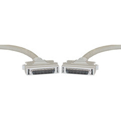 SCSI II cable, HPDB50 (Half Pitch DB50) Male, 25 Twisted Pairs, 6 foot