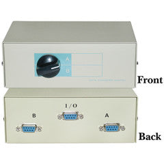 AB 2 Way Switch Box, DB9 Female
