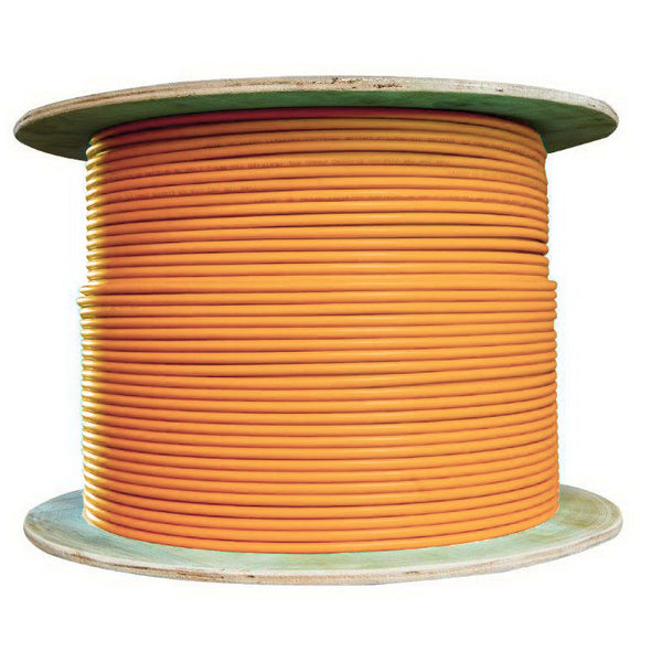 6 Fiber Indoor Distribution Fiber Optic Cable, Multimode, 62.5/125, Orange, Riser Rated, Spool, 1000 foot