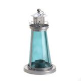 Blue Glass Lighthouse Lantern