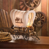 Western Wagon Table Lamp