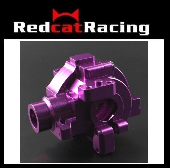 Redcat.Toys 102075 Aluminum Front/Rear Differential housing (purple) with screws