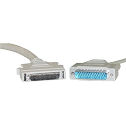 6ft SCSI II cable HPDB50 (Half Pitch DB50) Male to DB25 Male 19 Twisted Pairs 10P1-04106