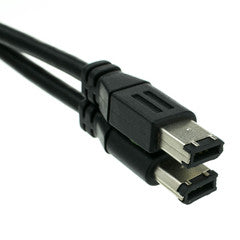 Firewire 400 6 Pin cable, IEEE-1394a, 6 foot