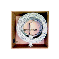 Shielded Security/Alarm Wire, Gray, 22/6 (22AWG 6 Conductor), Stranded, CMR / Inwall rated, Pullbox, 500 foot