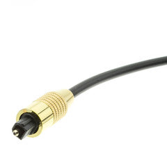 Premium Grade Digital Audio Toslink Fiber Optic Cable 5mm, 50 foot