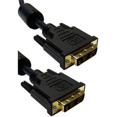 DVI-D / DVI-D Single Link Cable with Ferrite, 2 meter (6.6 foot)
