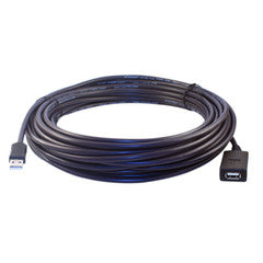 Plenum USB 2.0 High Speed Active Extension Cable, CMP, Type A Male to A Female, 75 foot