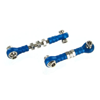 Redcat Racing 122217 Turnbuckle with Machined Rod Ends, Blue (2pcs)  ~