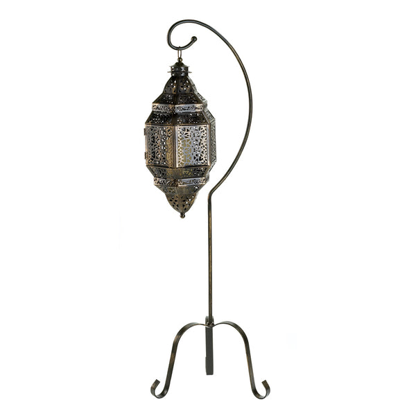 Moroccan Candle Lantern Stand  12575