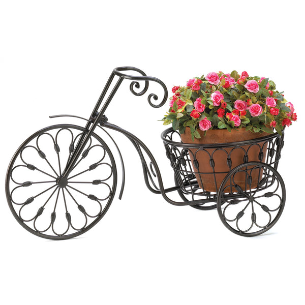 Wrought iron Bicycle Plant Stand 13185