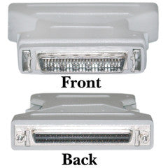 External SCSI Adapter, HPDB68 (Half Pitch DB68) Female to HPDB50 (Half Pitch DB50) Male