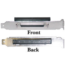 SCSI Computer Slot Adapter, Internal IDC 50 Male to External HPDB68 (Half Pitch DB68) Female