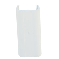 1.25 inch Surface Mount Cable Raceway, White, Joint Cover