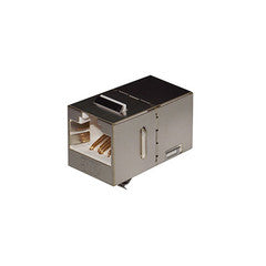 Shielded Snap-In Type Cat6 Keystone In-Line Coupler