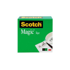 3M Scotch Tape, 3/4 in x 36 Yards Boxed