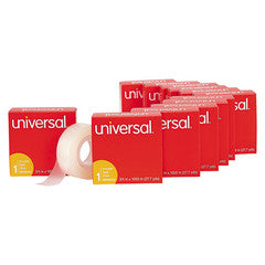 Universal Invisible Tape, 3/4 x 1000 inch, 1-inch Core, Clear, 12/Pack