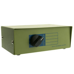 ABCD 4 Way Switch Box, RJ12 Female