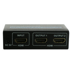 4K HDMI Amplified Splitter, 2 way, 1x2, HDMI High Speed with Ethernet, Metal Housing