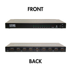 4k HDMI Splitter, 1 HDMI Female Input x 8 HDMI Female Output, 1x8