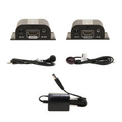 HDMI Extender over Cat6 with Power, Working Distance 60 meter