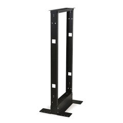 2-Post Relay Rack, 19 inch, 24U, Dimensions: 47.37 H x 20.81 W x 15.04 D inches