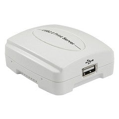 USB 2.0 High Speed to 10/100 Fast Ethernet 1 Port Print Server