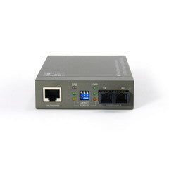 10/100/1000BASE-T to 1000BASE-SX Multi-Mode Fiber Converter (SC) Gigabit