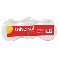 Universal Impact/Inkjet Print Bond Paper Rolls, 1/2 inch Core, 2 1/4 inches wide x 150 feet long, White, 3/pack - UNV35720