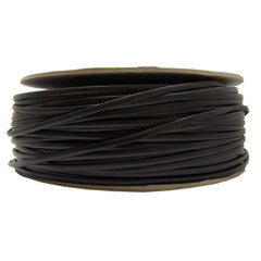 Bulk Flat Phone Cord, Black, 26/4 (26 AWG 4 Conductor), Spool, 1000 foot