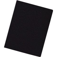 Fellowes Binding Covers, Expressions, Oversize, Grain Black, 200PK