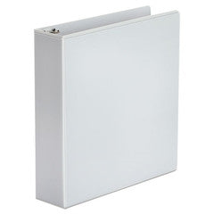 Universal Economy Round Ring View Binder, 2 inch Capacity, White - UNV20982