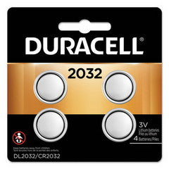 Duracell CR2032, 10-year guarantee, DL2032B4PK, 4/pack