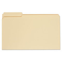 Universal File Folders, Straight Cut, One-Ply Top Tab, Letter, Manila, 100/Box - UNV12110