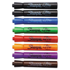 Sharpie Flip Chart Marker, Broad Bullet Tip, Assorted Colors, 8/Pack