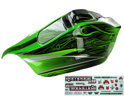 Redcat Racing ATV071-G Rampage XB Green Body 