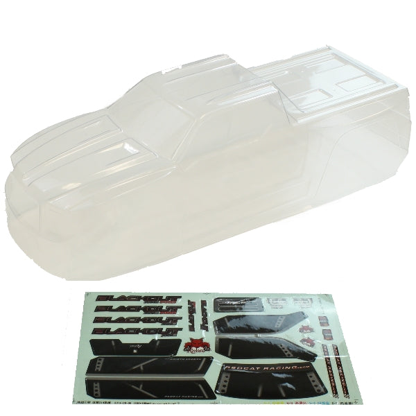 Redcat Racing BS214-003T-C Blackout XTE Truck Body Clear
