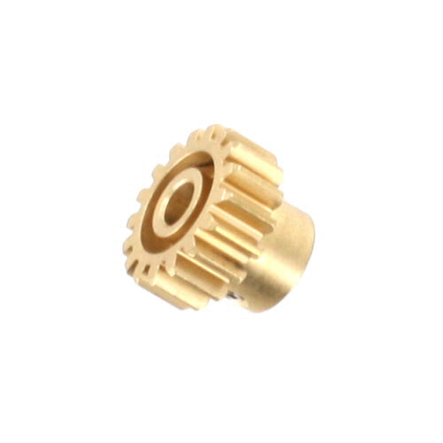 Redcat Racing BS910-050 17T brass motor gear (Stock, only for use with 21T plastic spur gear) ~