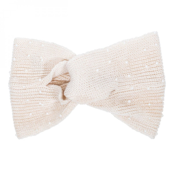 Off White Alison Knotted Knit Headband