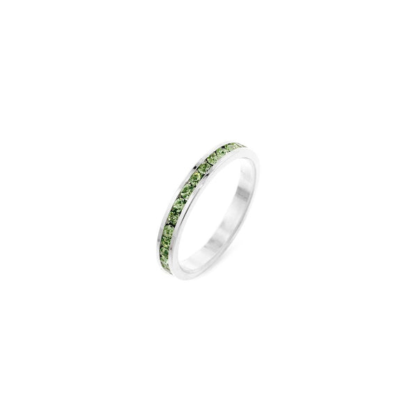 Stylish Stackables Peridot Crystal Ring