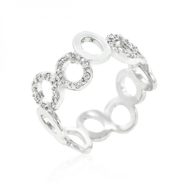 Staggering Hoop Eternity Band