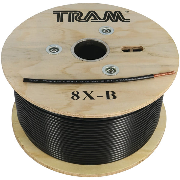 Tram Rg8x 500ft Roll Tramflex Coaxial Cable