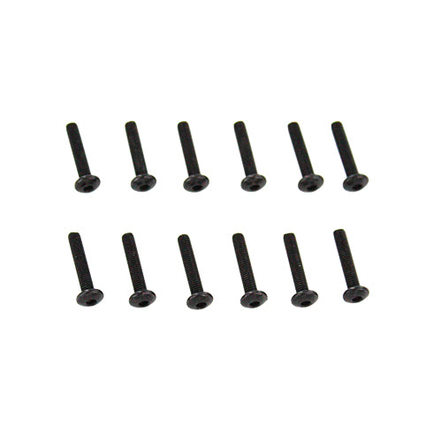 Redcat Racing BS502-032 Button Head Machined Thread Hex Screw 3x16mm