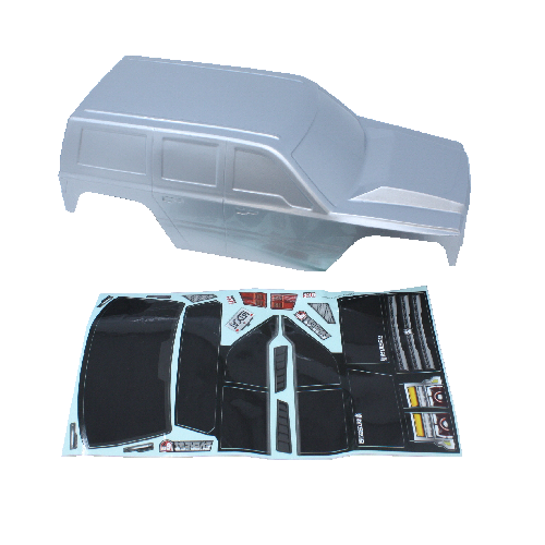 Redcat Racing 13827-V1-S Silver Body Shell