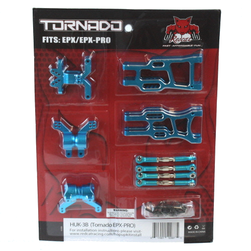 Redcat Racing HUK-3B Tornado EPX Pro hop up kit (New version) (Blue)