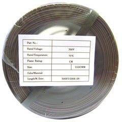 Security/Alarm Wire, Brown, 22/2 (22AWG 2 Conductor), Solid, CMR / In-wall rated, Coil Pack, 500 foot