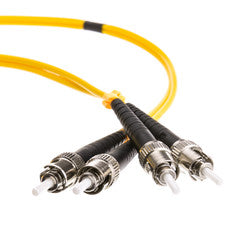 Fiber Optic Cable, ST / ST, Singlemode, Duplex, 9/125, 7 meter (22.9 foot)